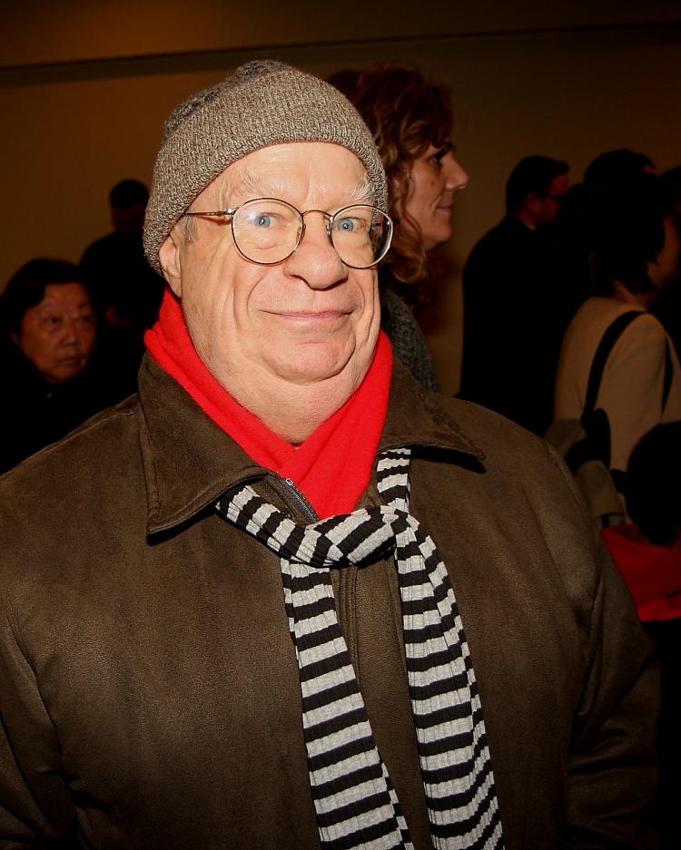 Retired broadway actor Mr. Cowan was taken by the talent of the artists of Divine Performing Arts. (Jason Loftus/The Epoch Times)