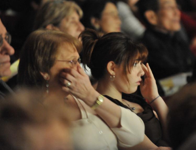 Audiences were inspired by the artistic and educational Divine performing Arts. (Dai Bing/The Epoch Times) Audiences were inspired by the artistic and educational Divine performing Arts. (Dai Bing/The Epoch Times)