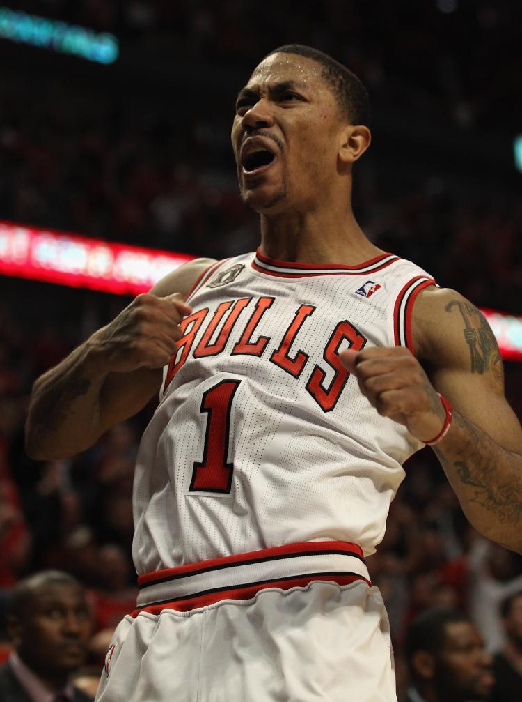 Derrick Rose of the Chicago Bulls is the NBA's Most Valuable Player. (Jonathan Daniel/Getty Images)