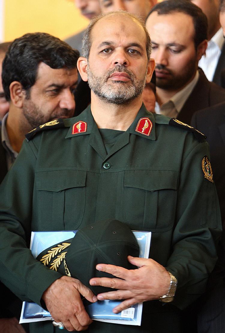 Iran's Defence Minister Ahmad Vahidi has pledged to attack Western warships if Iran's nuclear facilities are attacked. (Atta Kenare/AFP/Getty Images)