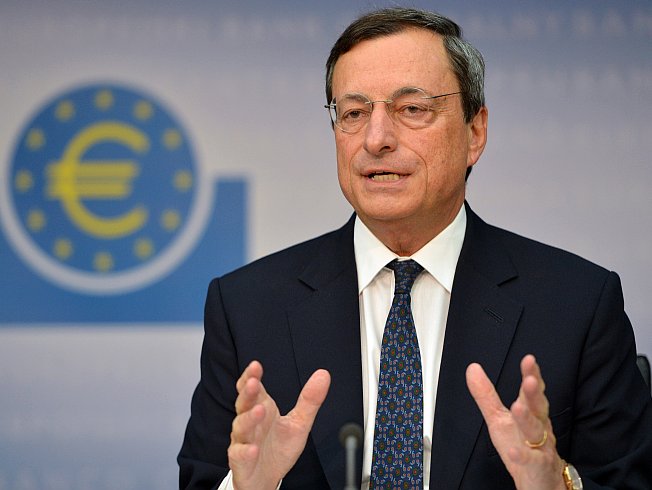 Mario Draghi, president of the European Central Bank 