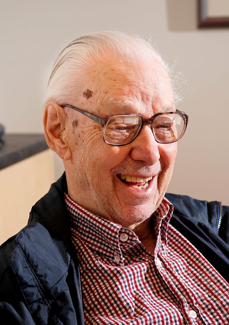 Edgar Dunning, who has been writing a newspaper column for over 50 years, turned 100 on Jan. 7. Edgar Dunning, who has been writing a newspaper column for over 50 years, turned 100 on Jan. 7.