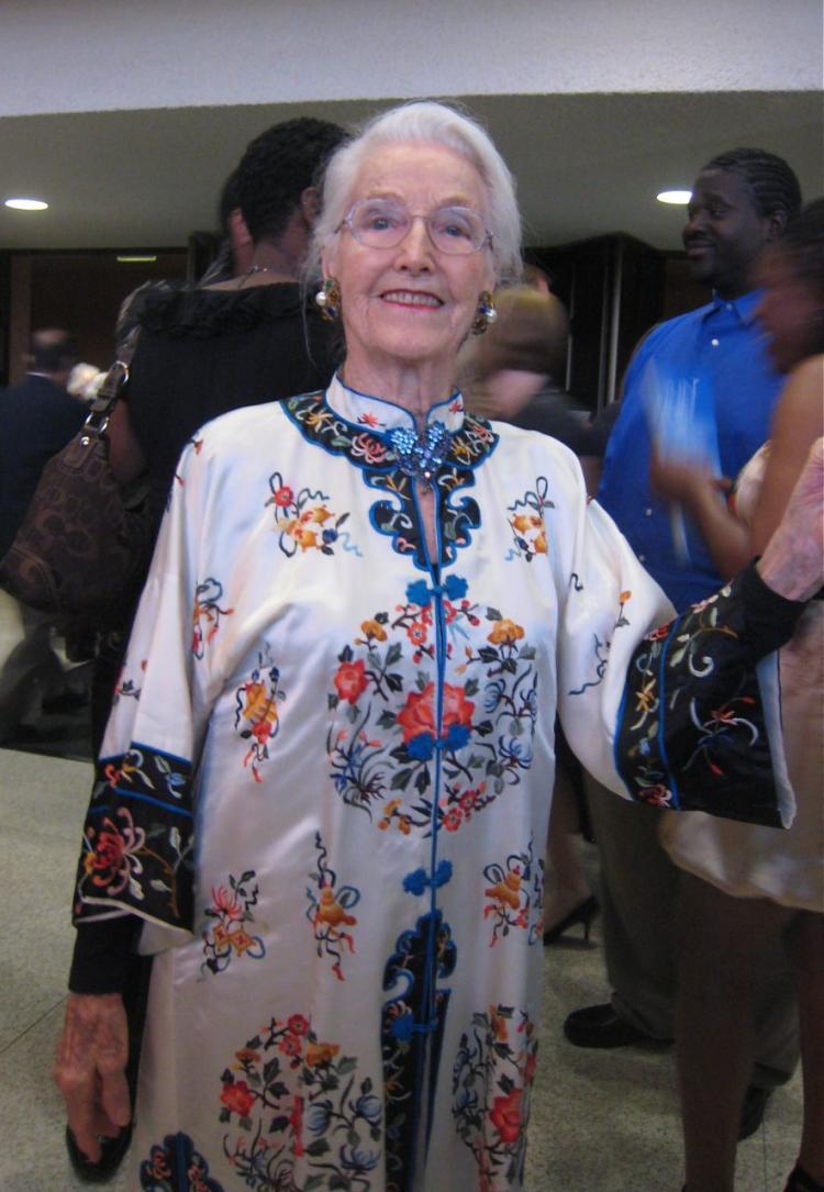 Olga Boone, a Toledo local centenarian. (Stephanie Lam/The Epoch Times)