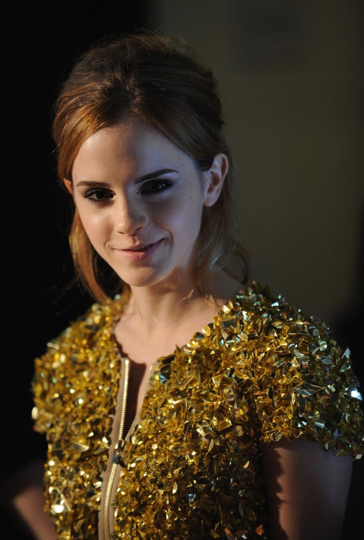 Emma Watson was named the UK's best dressed woman in a recent poll. (Ian Gavan/Getty Images)