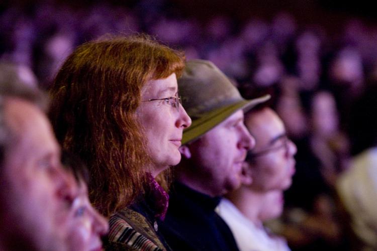 Many of the attendees at the second Divine Performing Arts on Jan. 18 desired to see this beautiful and vibrant show again.   (Youzhi Ma/The Epoch Times)