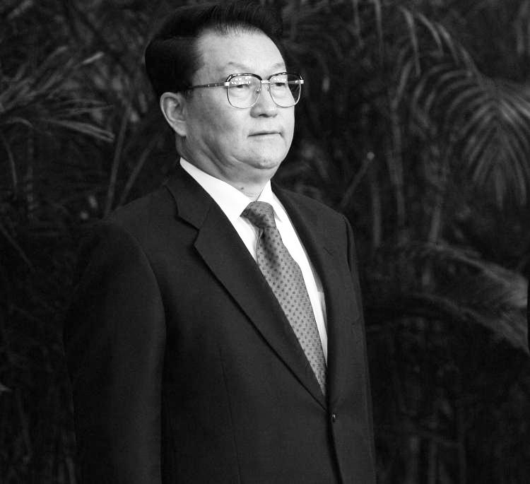 Li Changchun, a  member of the Chinese Communist Party Politburo has been accused of genocide in a lawsuit filed in Ireland.  (Feng Li/Getty Images)