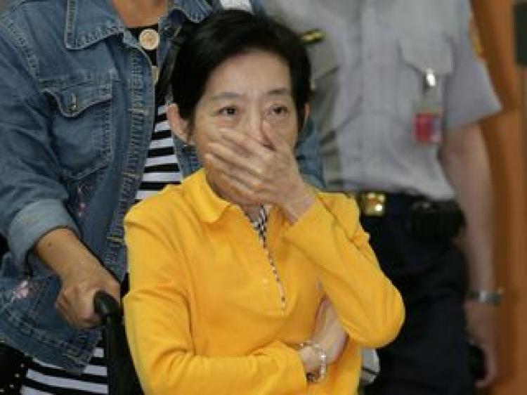 Taipei District Court ruled former First Lady Wu Shu-chen guilty on September 1 for instigating her children to commit perjury. (CAN file photo)