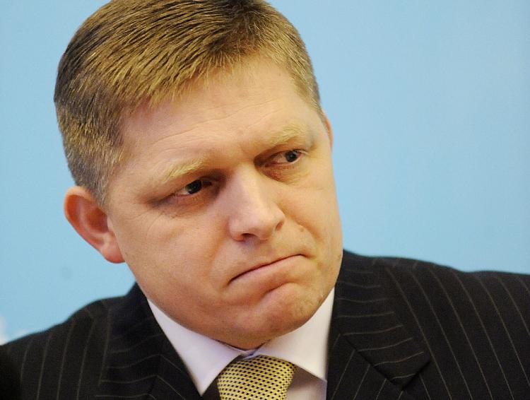 Slovak Prime Minister Robert Fico has proposed 300 million euro financial aid package.  (Samuel Kubani/AFP/Getty Images)