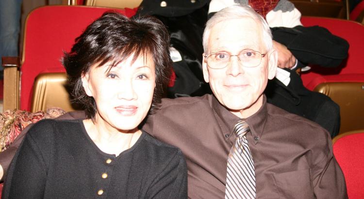 Mr. and Mrs. Posey at premier of the Chinese New Year Spectacular at Keller Auditorium in Portland.  (The Epoch Times)