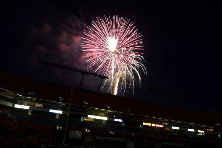 FOURTH OF JULY: A memorable day for baseball. (Eliot J. Schechter/Getty Images)