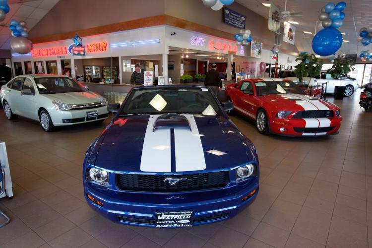 Ford Motor Co., the Michigan-based U.S. automaker, was ranked highest among U.S. carmakers in the 2010 J.D. Power and Associates Initial Quality ranking. (Scott Olsen/Getty Images )