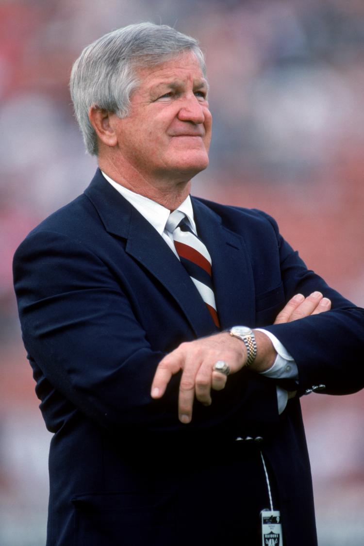 George Blanda, pictured here in 1987, died recently. He was 83. (George Rose/Getty Images)