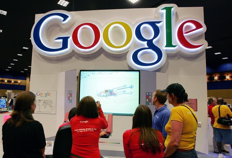 Google, is set to launch a new TV operating system called Google TV, by fusing their Android operating system and Chrome Web browser.  (Ethan Miller/Getty Images)