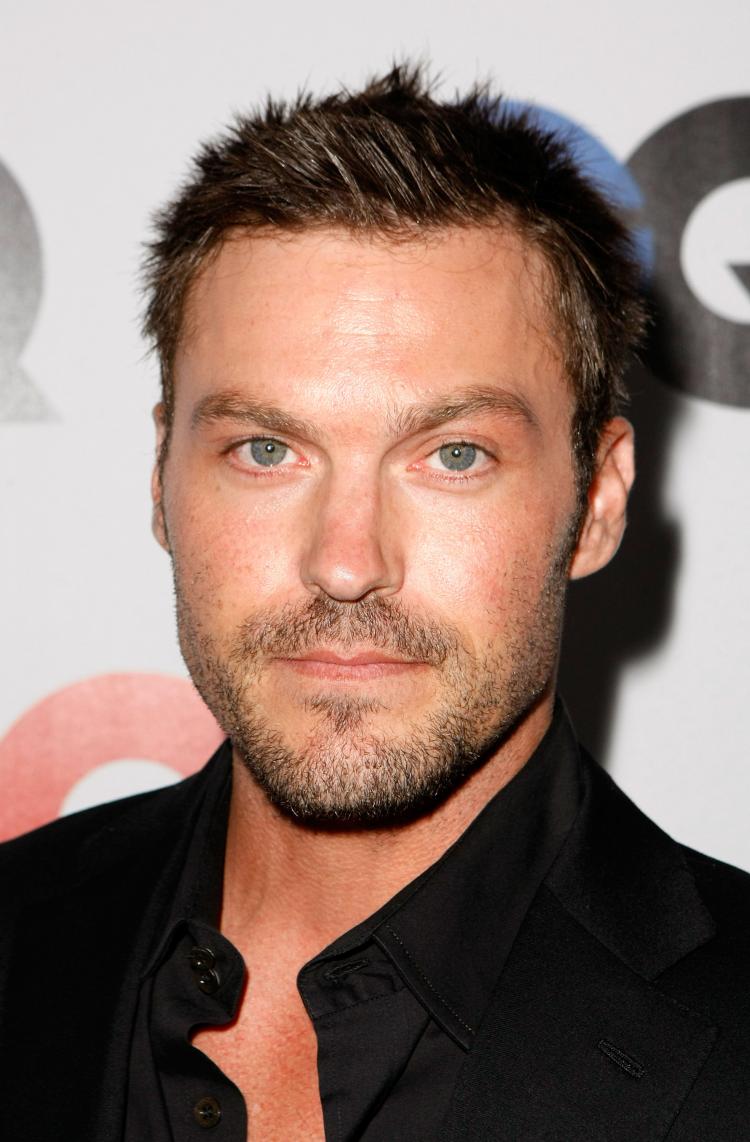 Brian Austin Green at the GQ Men of the Year party in Los Angeles on November 18, 2008. Green recently credited his wife Megan Fox for his recent self-confidence boost. (Michael Buckner/Getty Images)