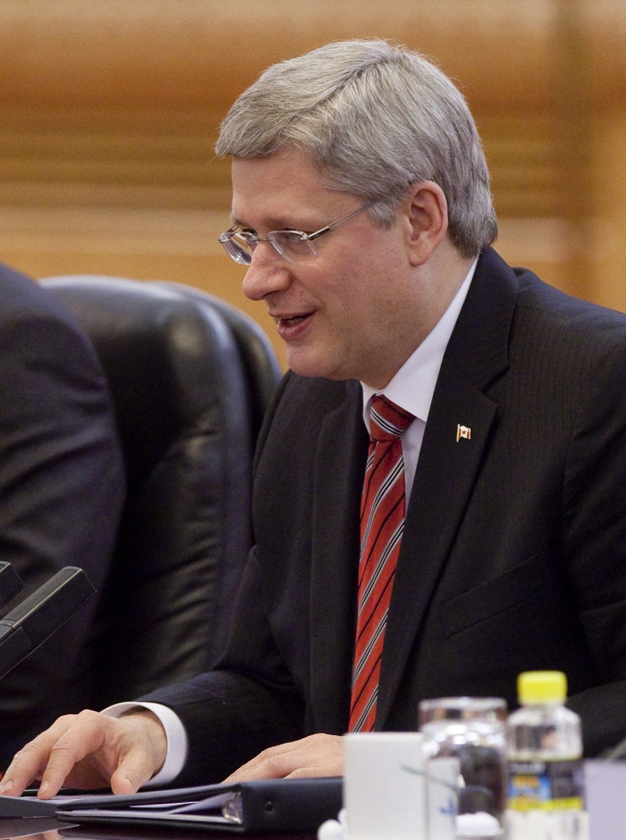 Canadian Prime Minister Stephen Harper Visits China