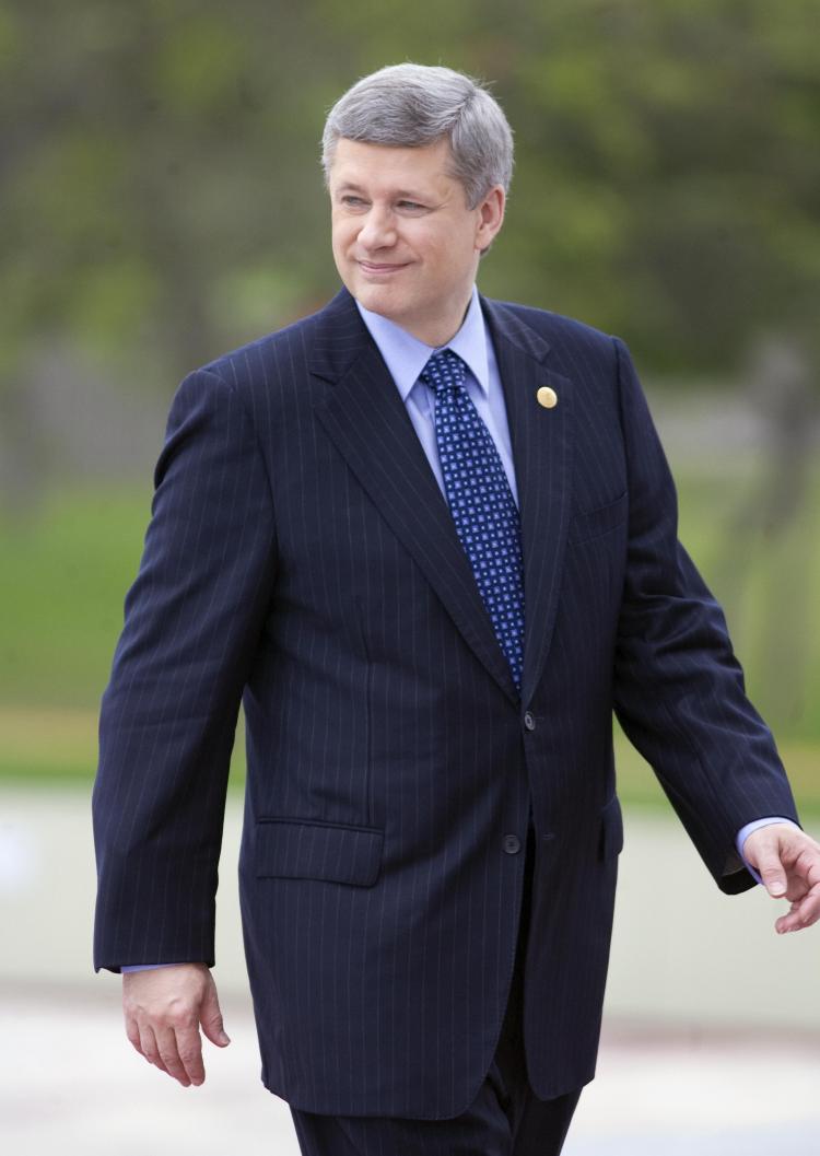 Canadian Prime Minister Stephen Harper. (SAEED KHAN/AFP/Getty Images)