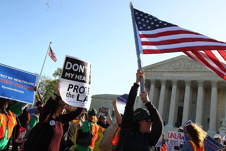 Supreme Court Hears Arguments On Constitutionality Of Health Care Law