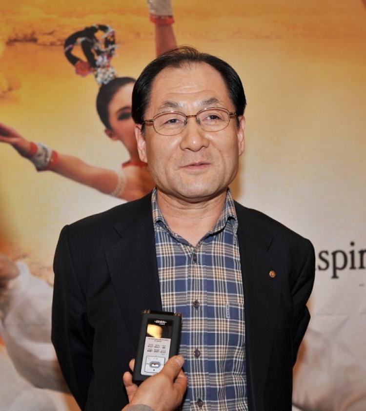 Sang-Ryong Han, hotel general manager with 34 years of experience.  (Renquan Zheng/The Epoch Times)