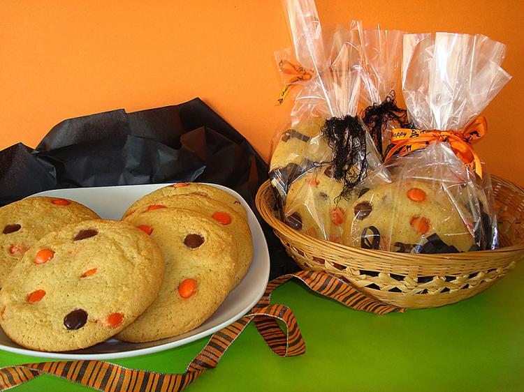 FUN TIME: Candy in the cookies makes these a double treat for little ones.  (Sandra Shields/The Epoch Times)