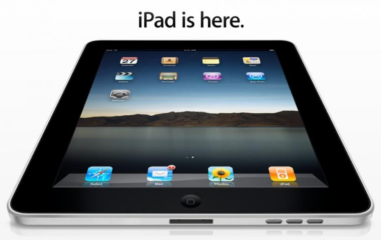 iPad 3G is here. (Screenshot from Apple.com)