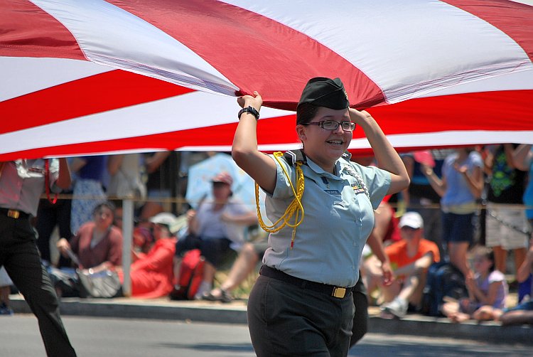 Participants in the 2012 National Independence Day Parade