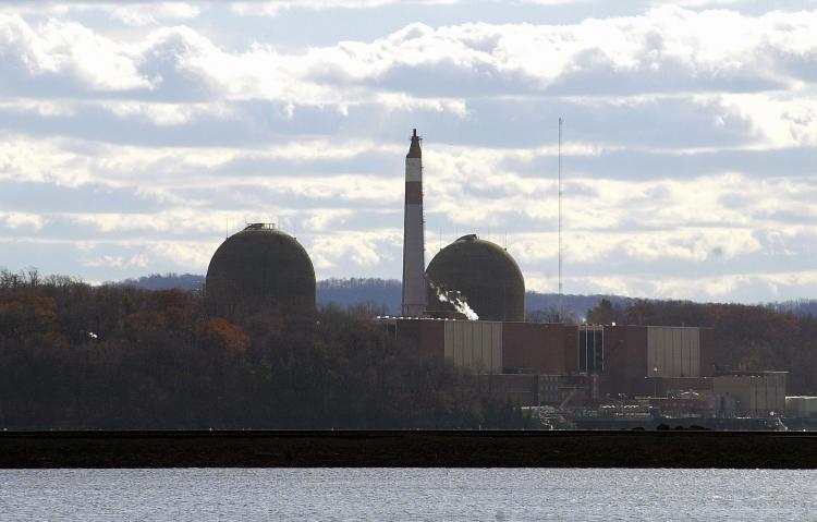 SAFETY: The Indian Point nuclear power plant that is 20 miles north of New York City has released new radio ads assuring local residents of its structural safety in the case of an earthquake.  (Chris Hondros/Getty Images)