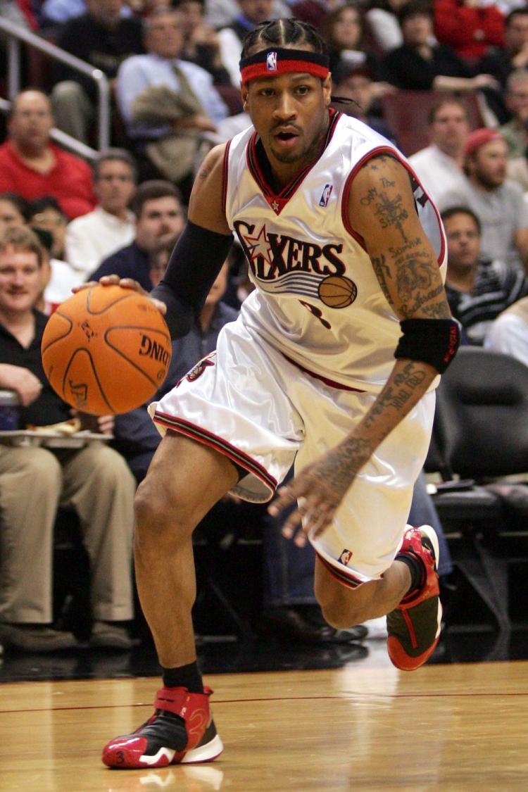 The Philadelphia 76ers' 93-83 loss to the Denver Nuggets on Monday wasn't the turnout Philly fans were hoping for in Allen Iverson's first game back with the 76ers since 2006. (Tom Mihalek/AFP/Getty Images )