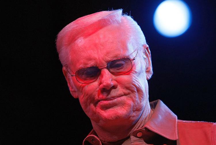 Country singer George Jones. (Michael Buckner/Getty Images)