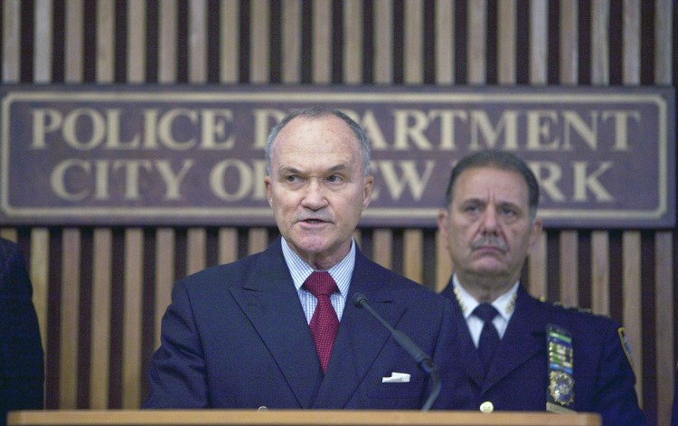 SUSPECT APPREHENDED: New York Police Commissioner Ray Kelly (L) speaks on Wednesday during a press conference about Leiby Kletzky, a murdered 8-year-old boy who went missing from the Hasidic neighborhood of Brooklyn on Monday.  (Ramin Talaie/Getty Images)