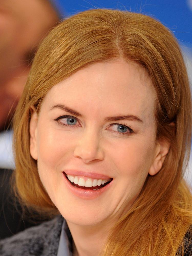 Nicole Kidman speaks at the 'Rabbit Hole' press conference during the 2010 Toronto International Film Festival on Sept. 14 in Toronto. (Jason Merritt/Getty Images)