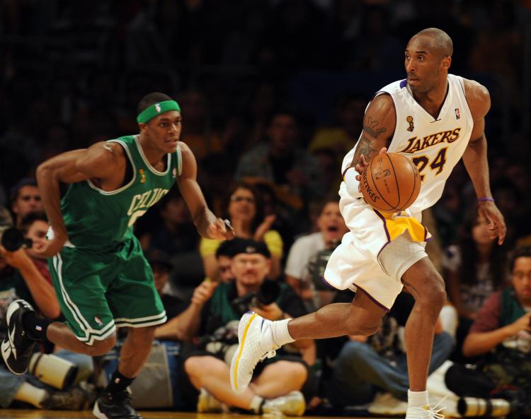 PLAYOFF RUN: Kobe Bryant and the Los Angeles Lakers are going face a familiar foe in the NBA finals which begin on Thursday night in Los Angeles. (Gabriel Bouys/Getty Images)