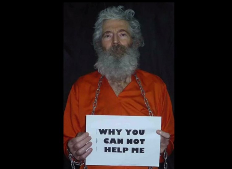 One of the photos released by ex-FBI agent Robert Levinson's family. (Screenshot taken from YouTube/The Epoch Times)