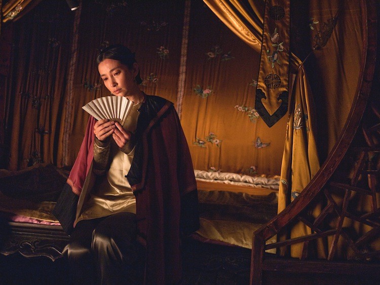 SECRET FAN: Actress Bingbing Li in a scene from 'Snow Flower and the Secret Fan.'  (Courtesy of Fox Searchlight Pictures)