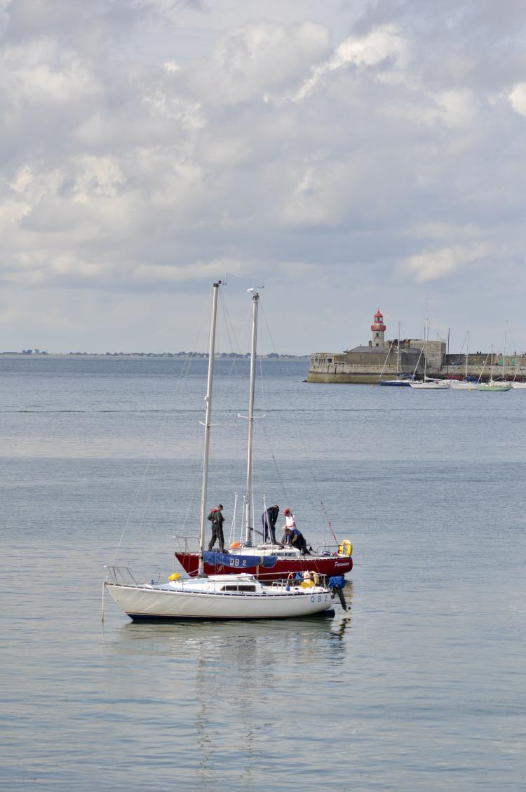 Lighthouse on Dun Laoghaire pier, Dublin (Martin Murphy/The Epoch Times)