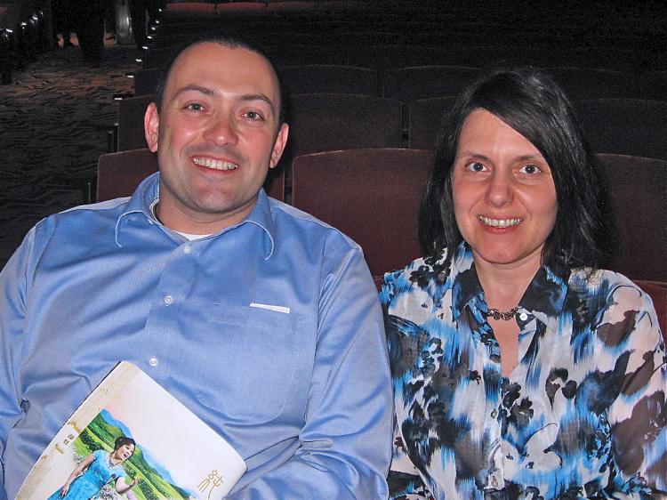 Christopher Lyon attended Shen Yun Performing Arts with his wife, Cindy. (Cat Rooney/The Epoch Times)