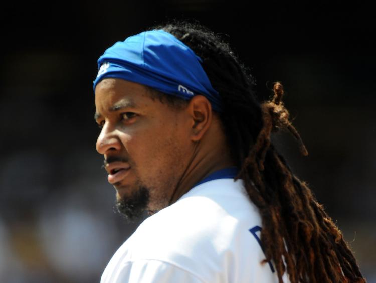 RETURN: Manny Ramirez returned to the field on Tuesday with triple-A Albuquerque. (Harry How/Getty Images)