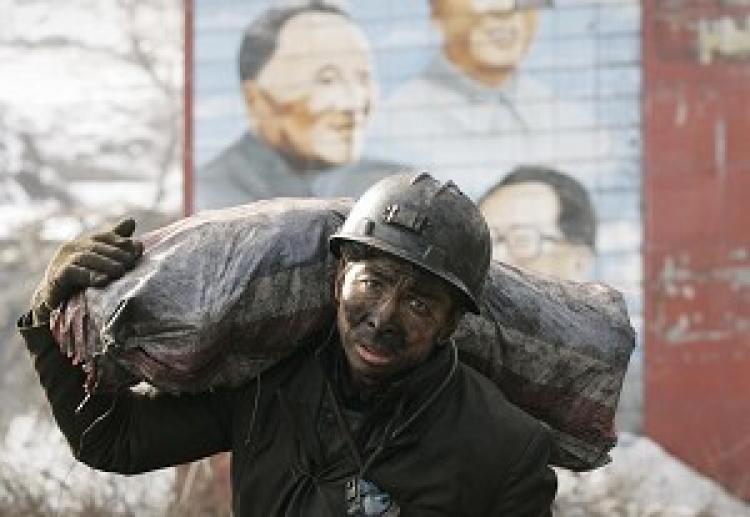 Chinese miners (AFP/Getty Images)