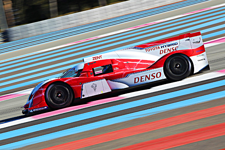 Toyota's only TS030 was destroyed in a testing accident so the team will not be able to race at Spa in early May. (Toyota Racing)