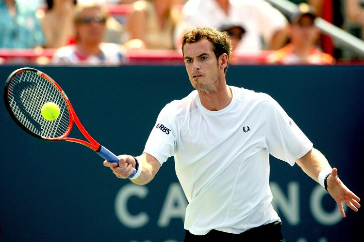 WORLD NO.2: Britain's Andy Murray is in good shape for the U.S. Open later this month. (Matthew Stockman/Getty Images)