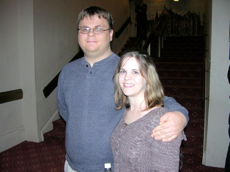 Chris and Stacy, both computer programmers, attended Divine Performing Arts in Cincinnati on Dec. 23, and were impressed with what they saw. (The Epoch Times)