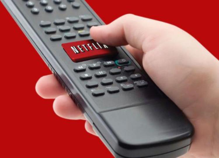 A remote with the upcoming Netflix button. (Netflix)