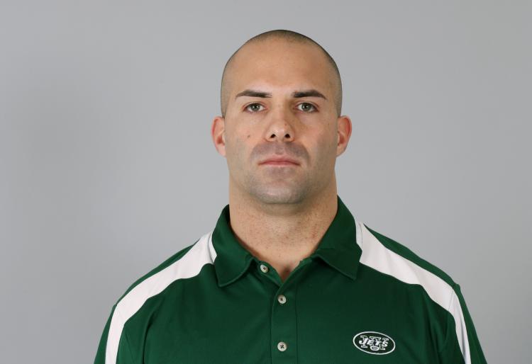 Sal Alosi of the New York Jets cost his team $100,000 after the NFL fined the team for Alosi's trip of a Miami Dolphins player. (NFL Photos)