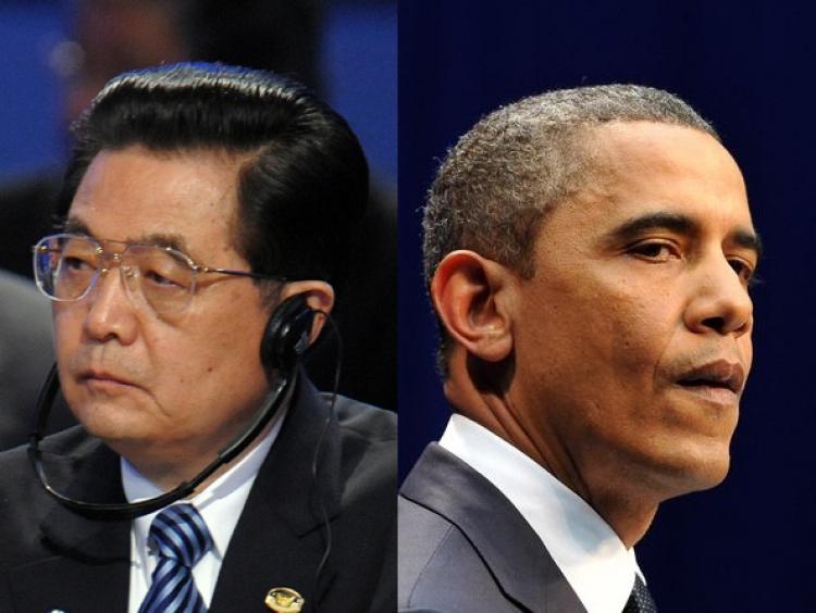 President Obama and Chinese leader Hu Jintao to hold meeting in Washington, D.C. (AFP/Getty Images)