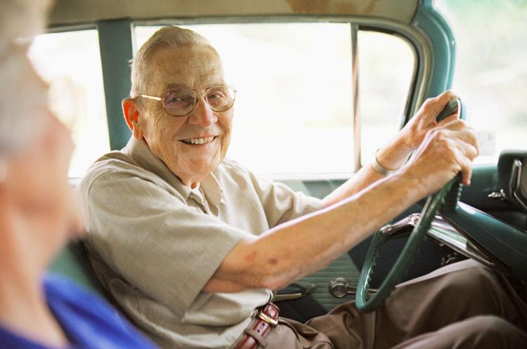 The Older Drivers Blueprint aims to enable older drivers to improve their driving skills and maintain their fitness to drive for as long as possible.  (Photos.com)