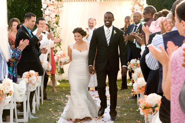 America Ferrera and Lance Gross in 'Our Family Wedding' (Scott Garfield/Fox Searchlight)