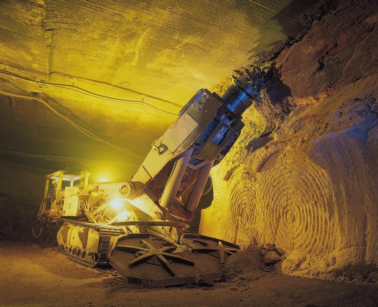 A view of operations at Potash Corp.'s Lanigan, Saskatchewan mine. (Courtesty of Potash Corporation of Saskatchewan)