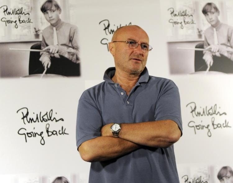 Phil Collins released his ninth studio album 'Going Back' on Monday. (Dominique Faget/AFP/Getty Images)
