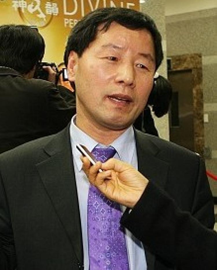 Mr. Kwon, chairman of the Pro-environment Art Association.  (NTDTV)