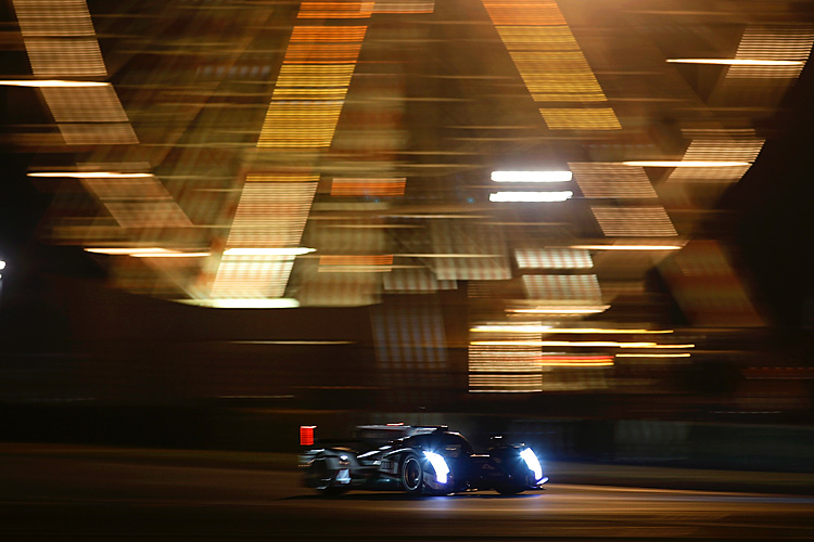 Audis run first, second, third and sixth after eleven hours of the Le Mans 24. (Audi Motorsports)