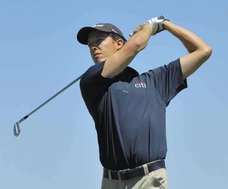 Parker McLachlin relied on his putter and strong short game to capture the Legends Reno-Tahoe Open. (Dan Sanchez/The Epoch Times)